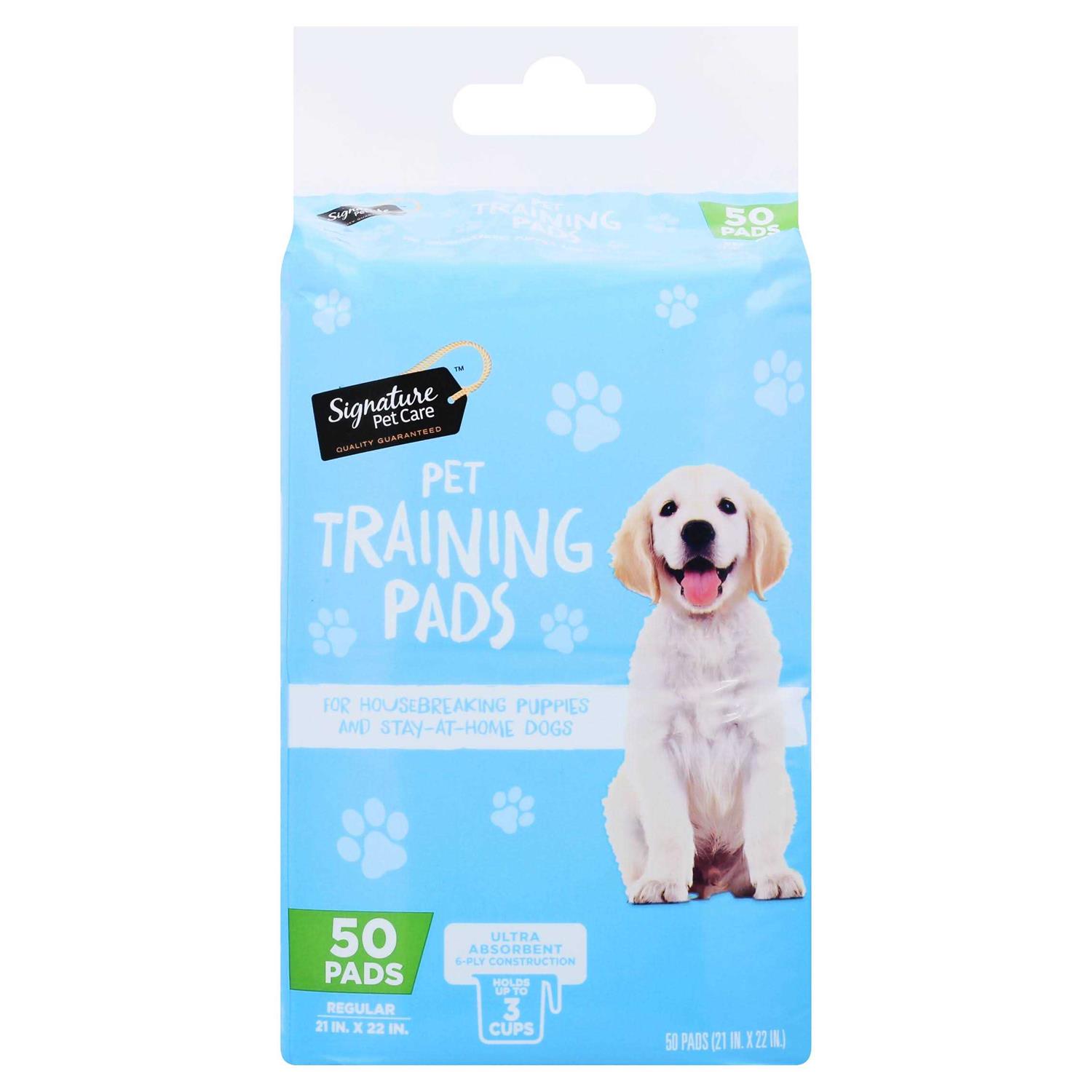 Signature Pet Care Training Pads Regular