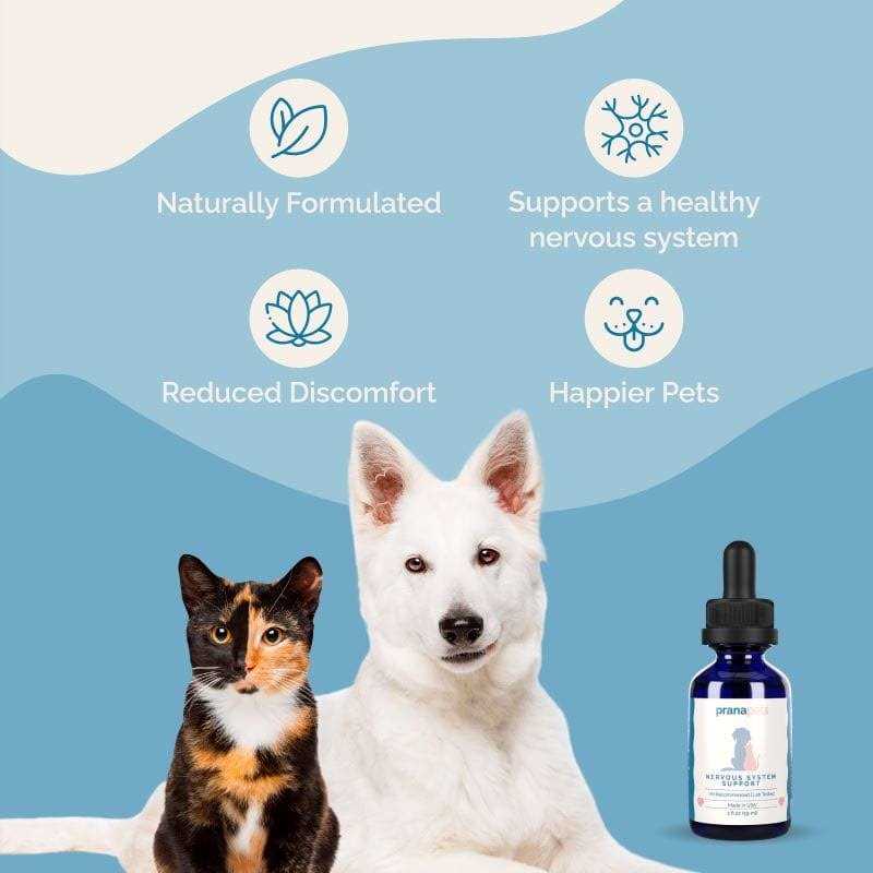 Alternative view of PranaPets Nervous System Support for Dogs