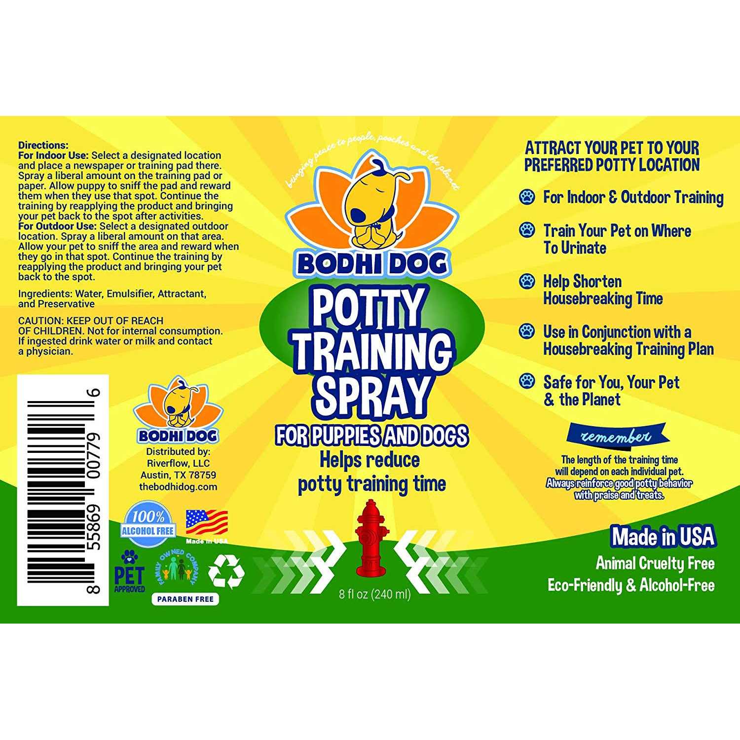Alternative view of Bodhi Dog Potty Training Spray Indoor Outdoor Potty Training Aid for Dogs & Puppies