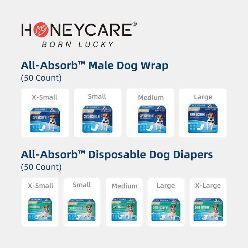 Alternative view of HONEY CARE All-Absorb Puppy Training Pads Potty Pads Absorb Eliminating Urine Odor