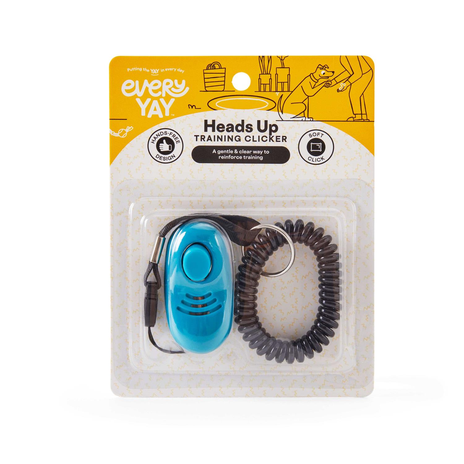 EveryYay Heads Up Soft Dog Training Clicker