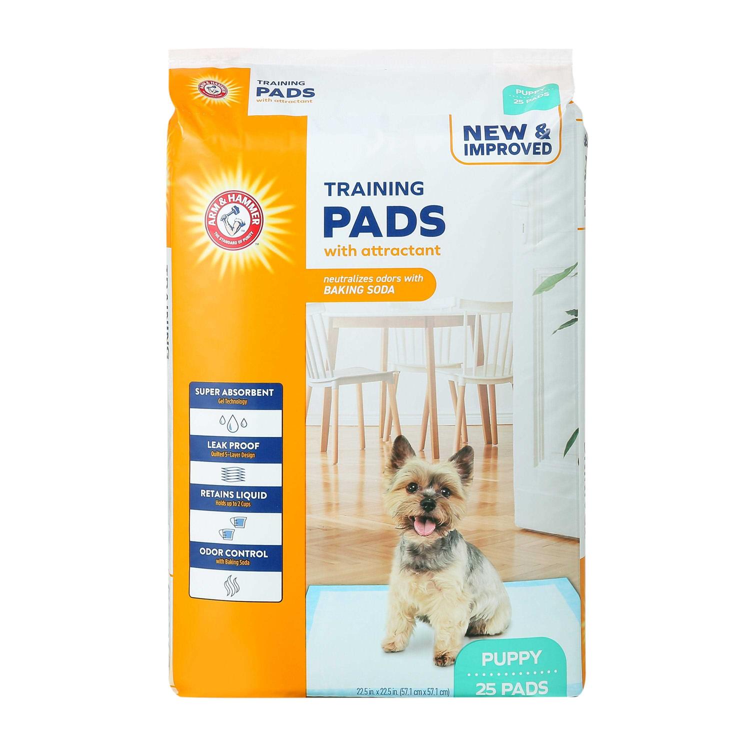 Arm & Hammer Dogs Puppy Training Pads with Attractant