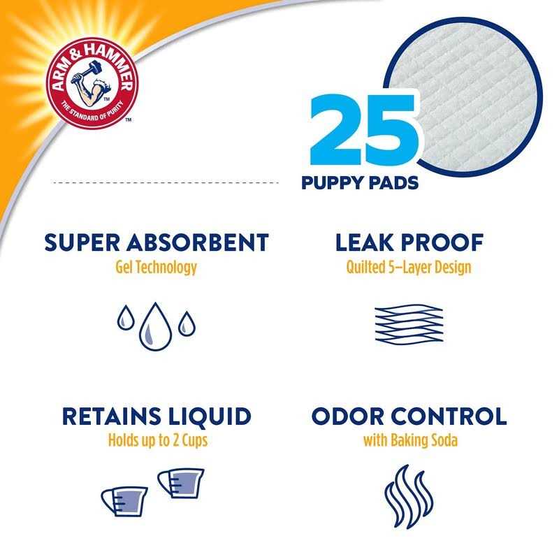Alternative view of Arm & Hammer Dogs Puppy Training Pads with Attractant