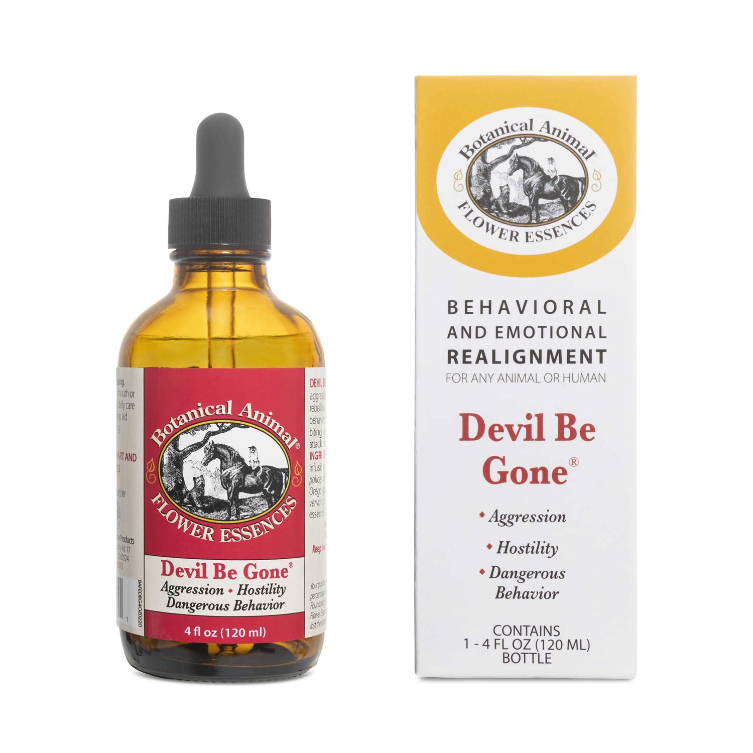 Botanical Animal Devil Be Gone Flower Essences