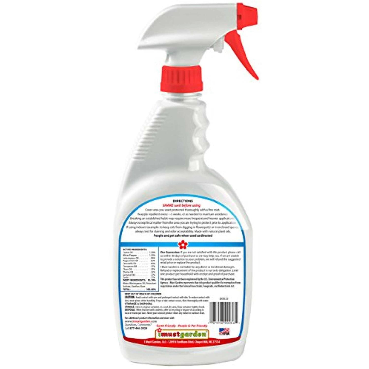 Alternative view of I Must Garden Dog and Cat Repellent All Natural Spray to Stop Chewing and Repel from Yards, Plants, and Gardens