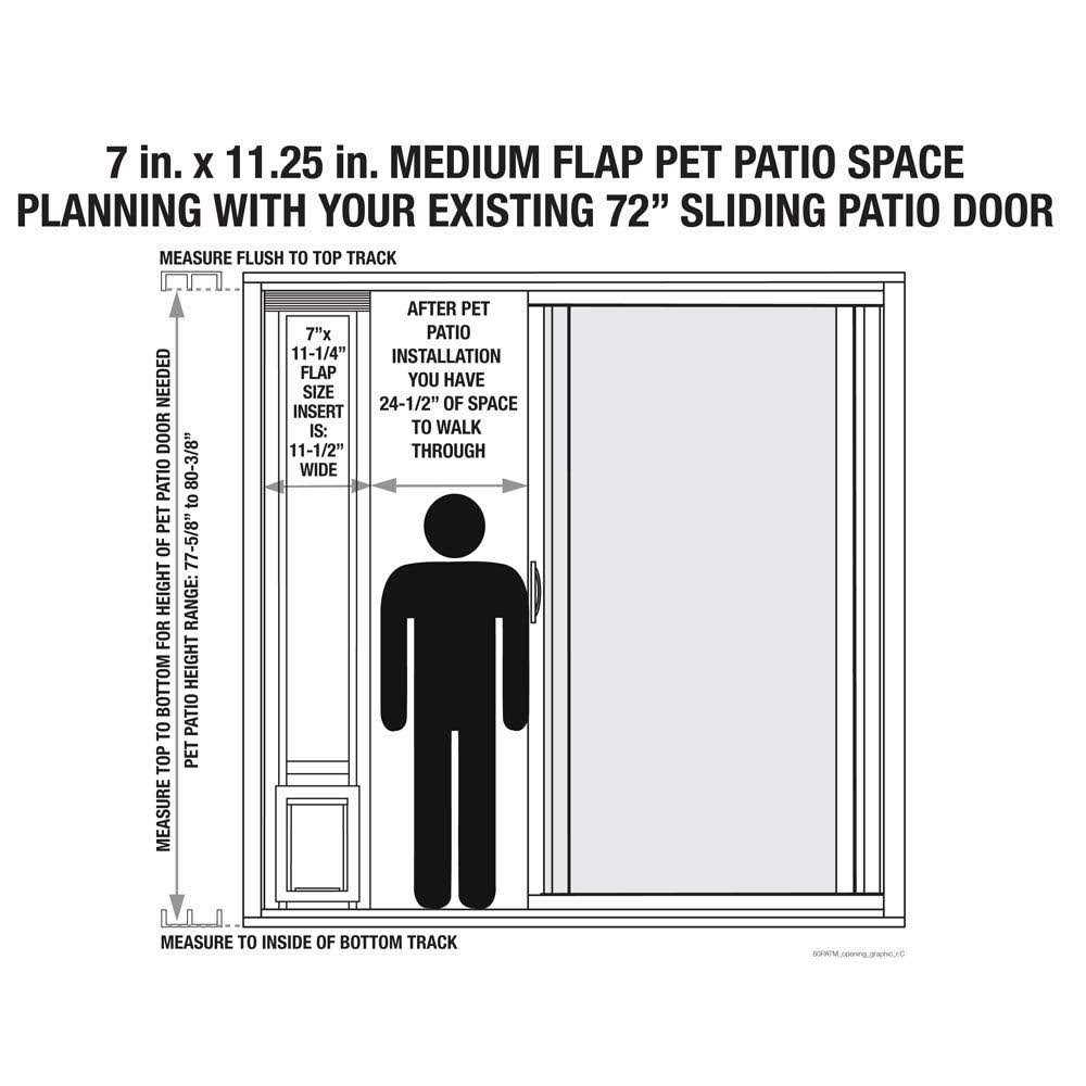 Alternative view of Ideal Pet Products Fast Fit Pet Patio Door