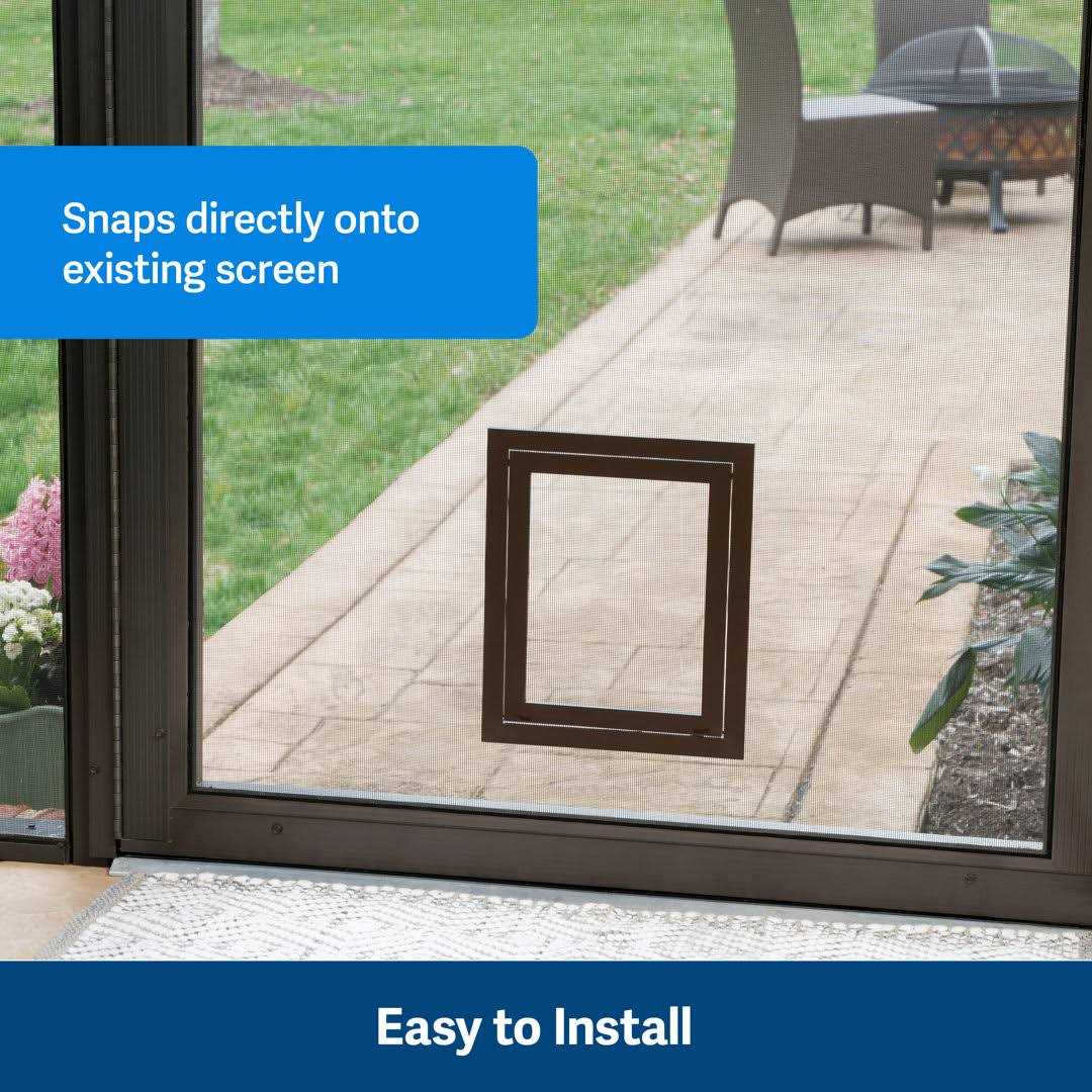 Alternative view of PetSafe Pet Screen Door