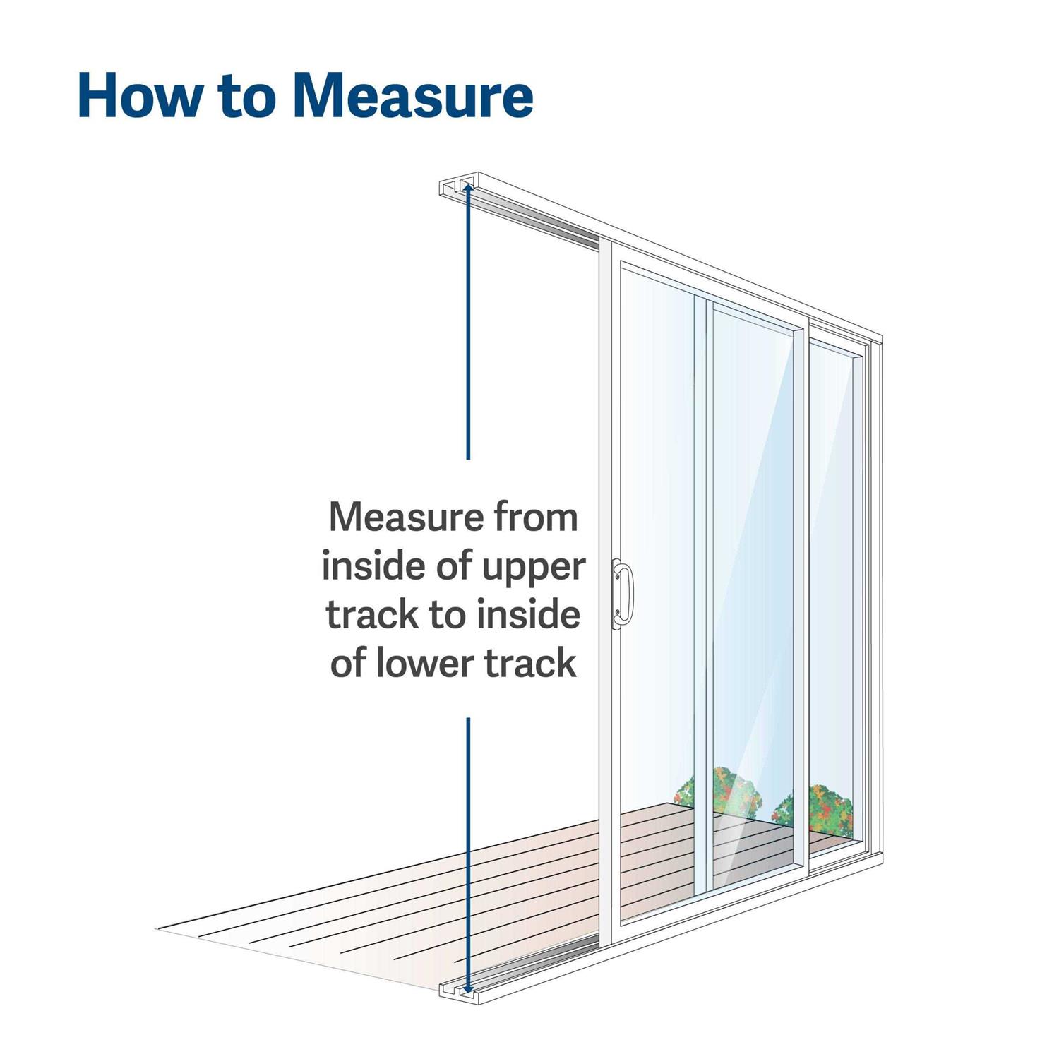Alternative view of PetSafe Freedom Patio Panel Pet Door