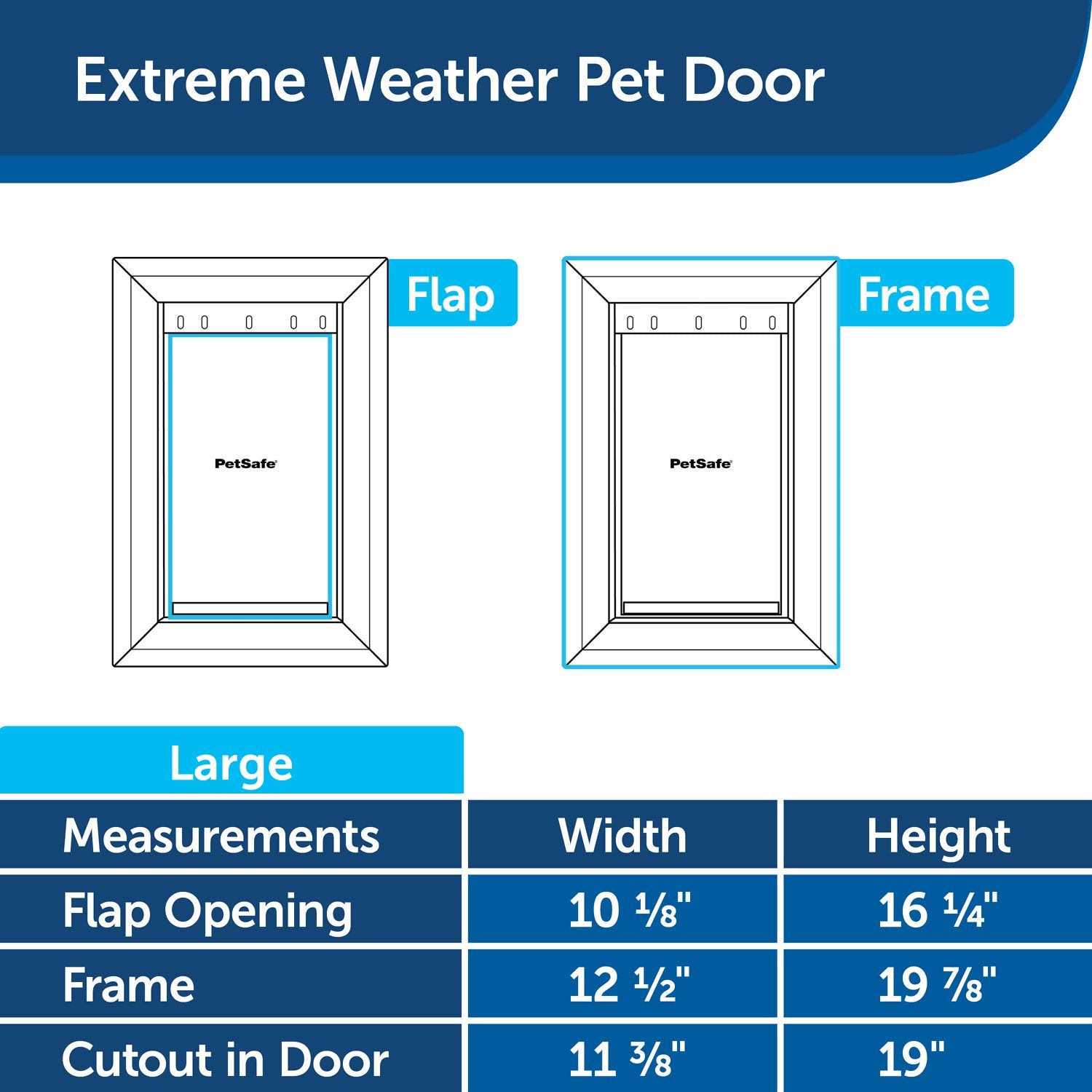 Alternative view of PetSafe Extreme Weather Pet Door