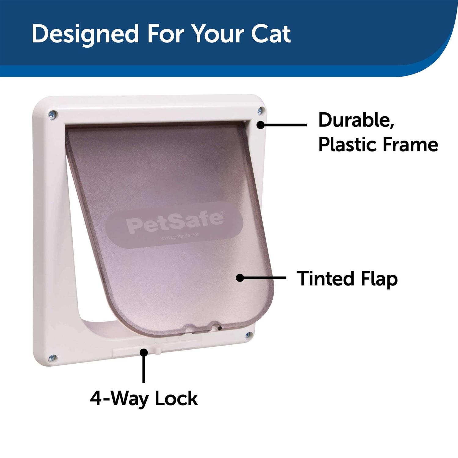 Alternative view of PetSafe 4-Way Locking Cat Door