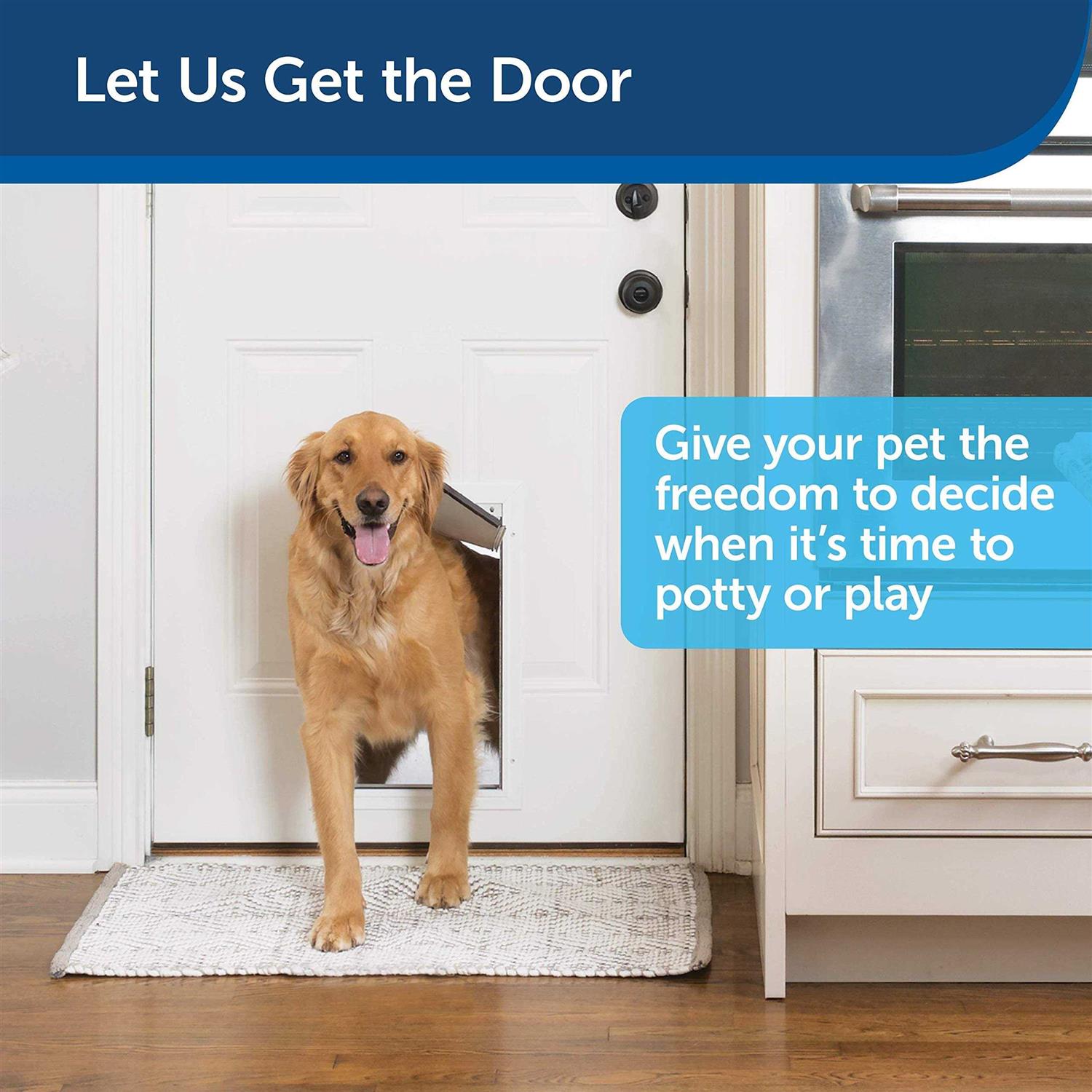 Alternative view of PetSafe Aluminum Freedom Pet Door