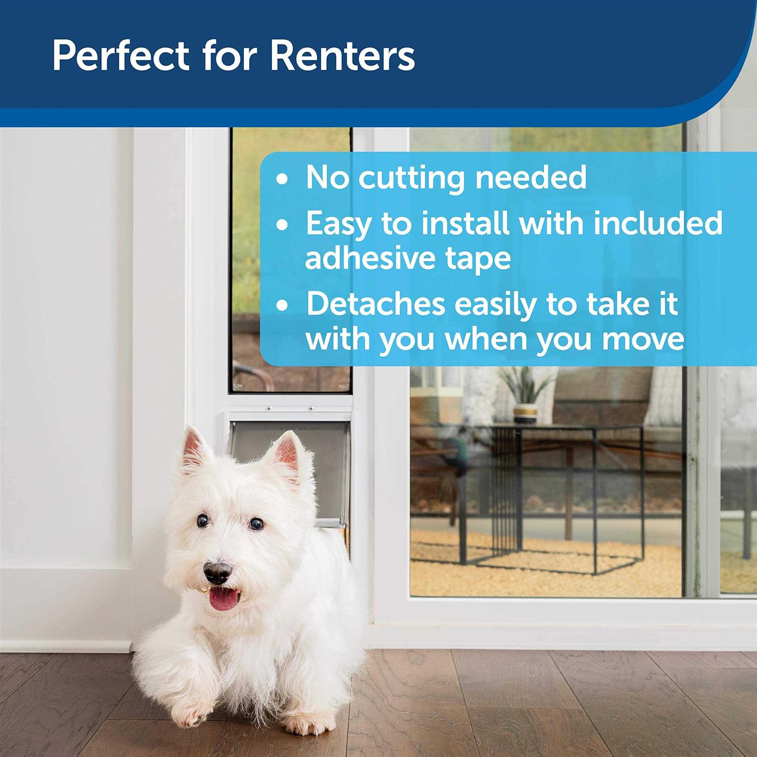 Alternative view of PetSafe Extreme Weather Sliding Glass Pet Door