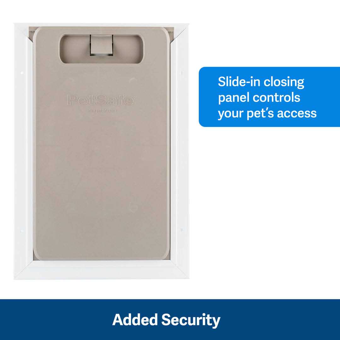 Alternative view of PetSafe Wall Entry Pet Door