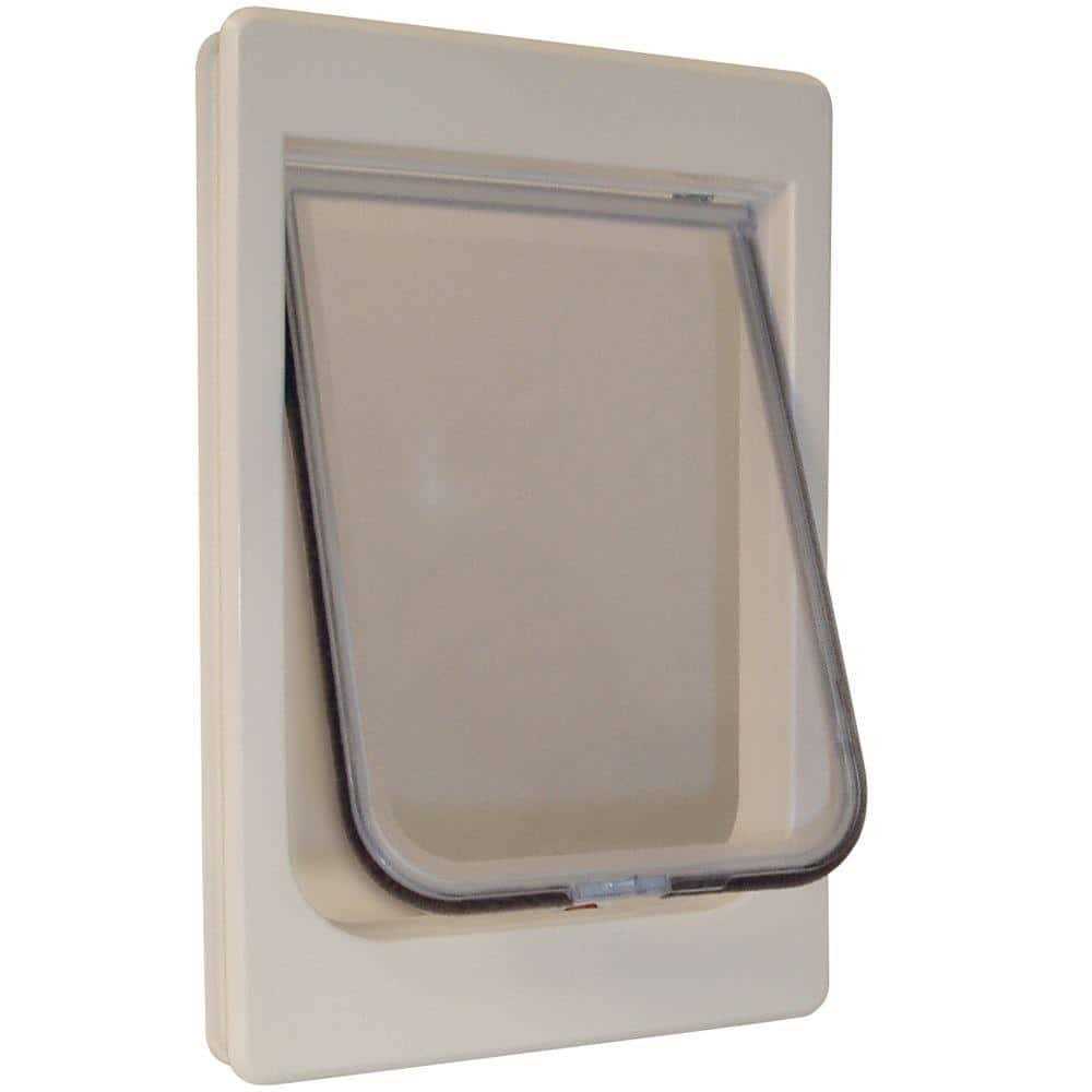 Alternative view of Ideal Pet ChubbyKat Cat Door Large White 1.18 x 9.5 x 14.50