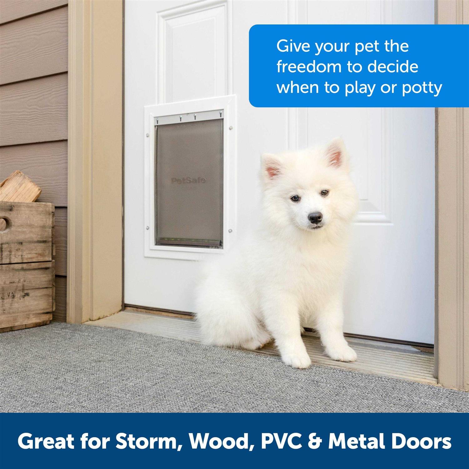 Alternative view of PetSafe Extreme Weather Aluminum Pet Door