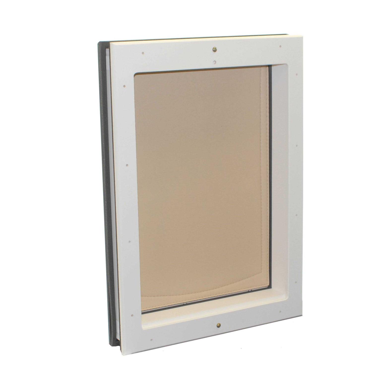 Alternative view of Freedom Pet Pass - Door Mounted Dog Doors - Large - Clear