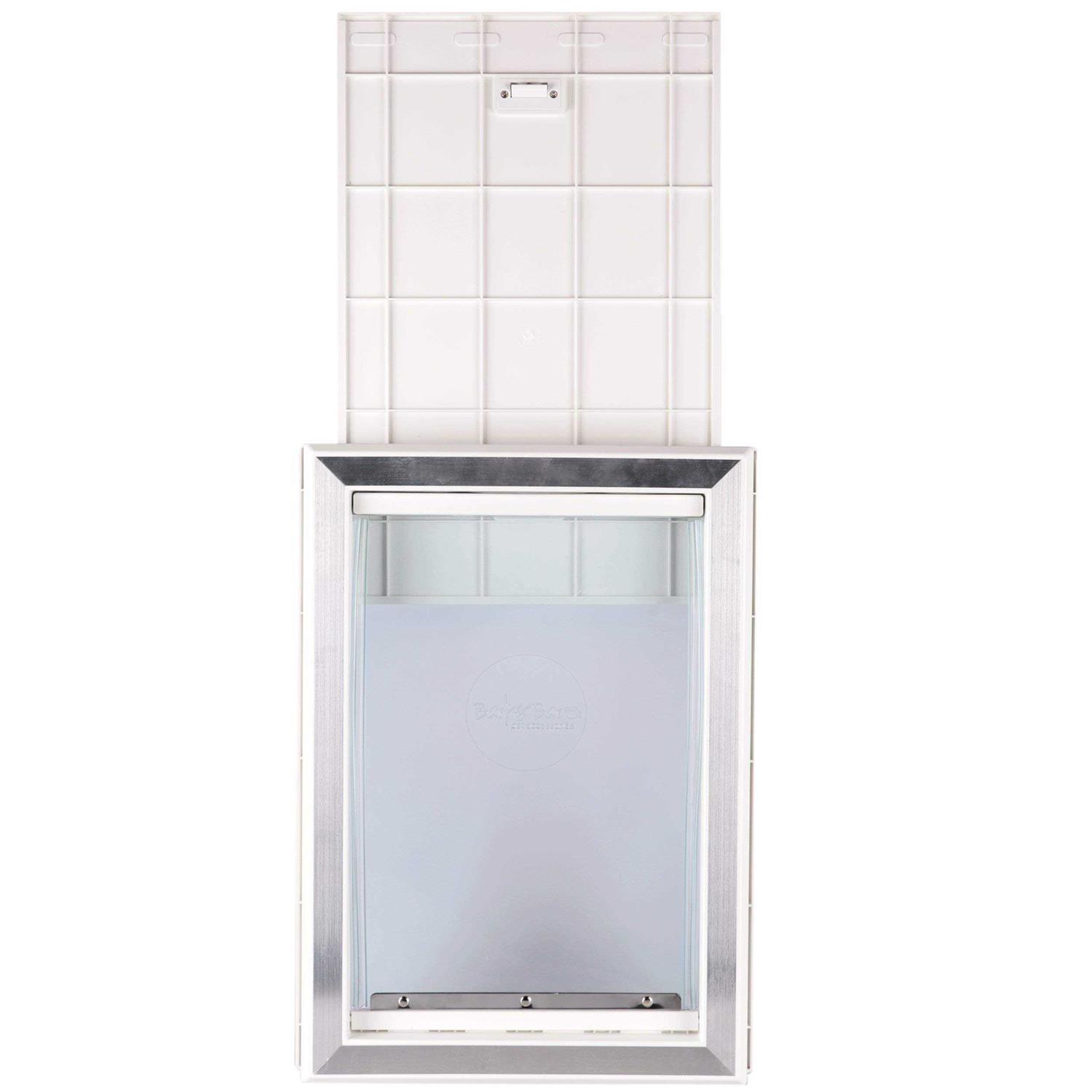 Alternative view of BarksBar Large Plastic Dog Door with Aluminum Lining