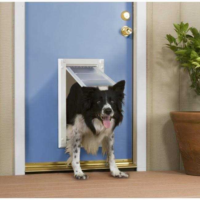 Alternative view of Endura Flap Double Flap Pet Door for Doors