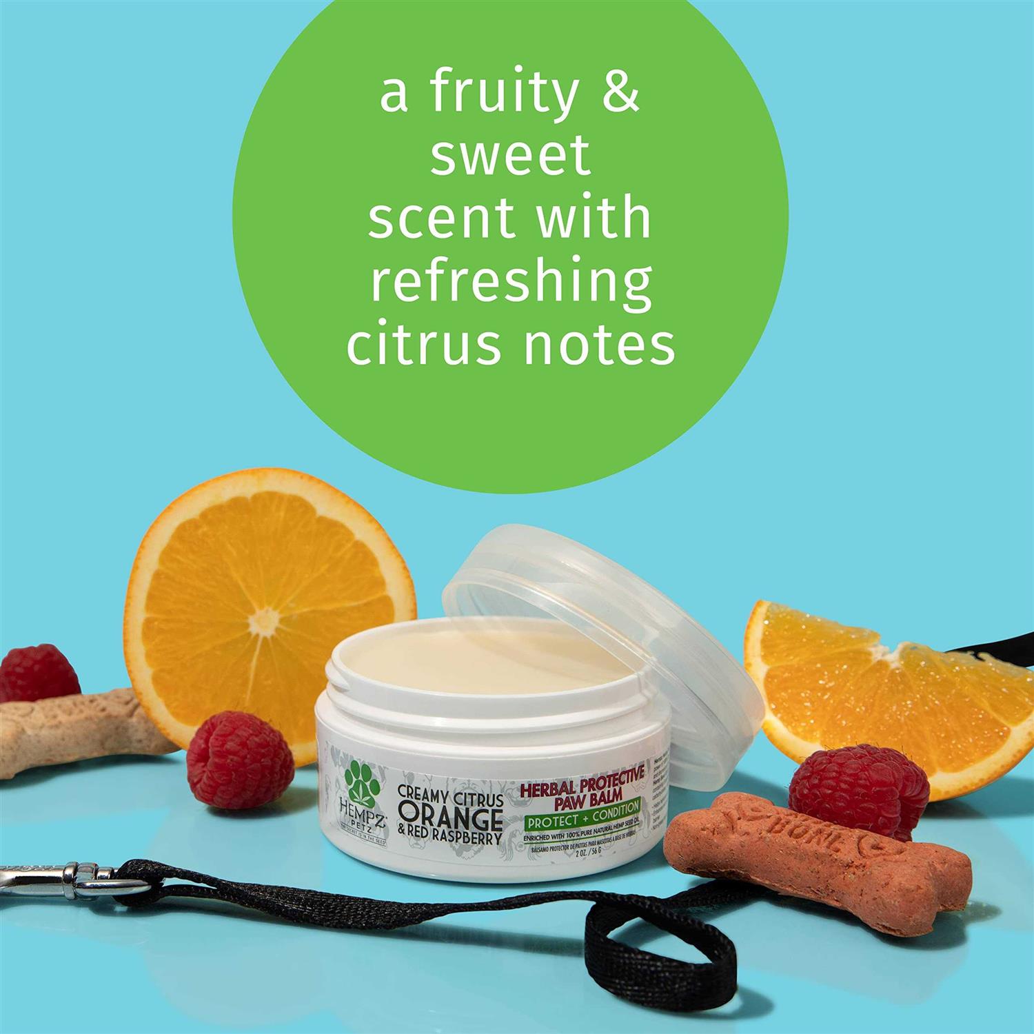 Alternative view of Hempz Petz Protective Paw Balm Creamy Citrus Orange & Red Raspberry