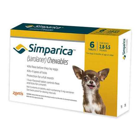 Alternative view of Simparica Chewable Tablets for Dogs