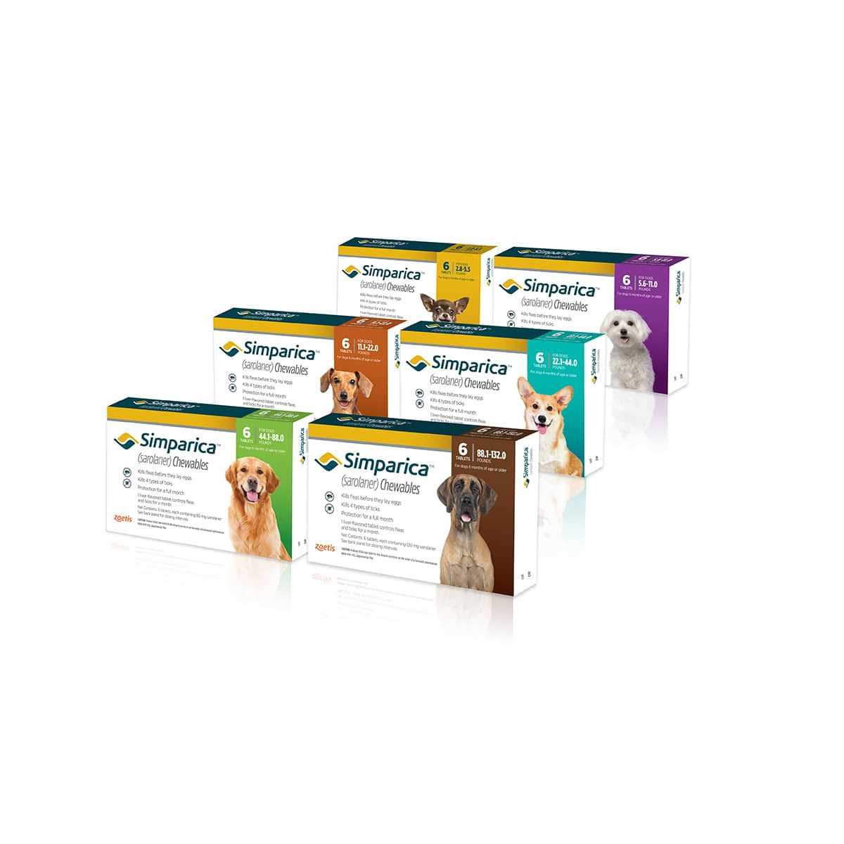 Simparica Chewable Tablets for Dogs