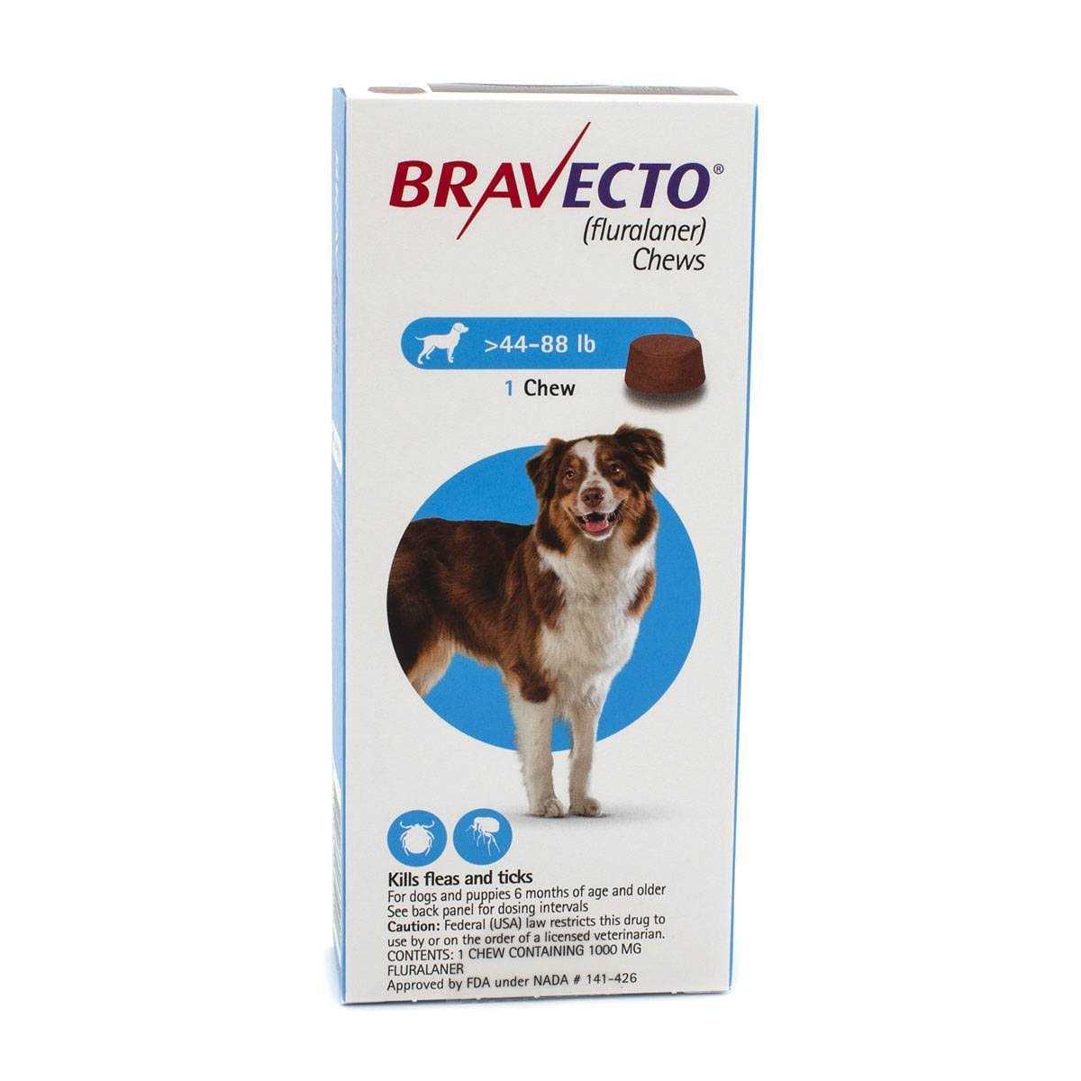 Alternative view of Bravecto Chews 1000mg