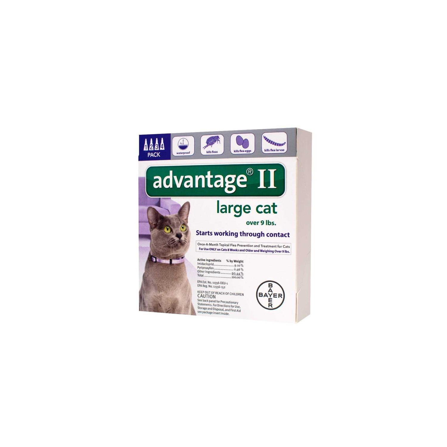 Alternative view of Advantage II Flea Treatment Cats