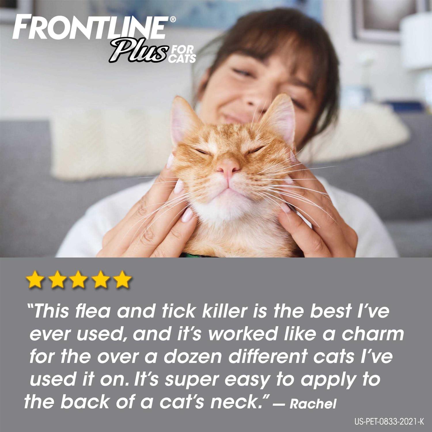 Alternative view of Frontline Plus Flea & Tick for Cats