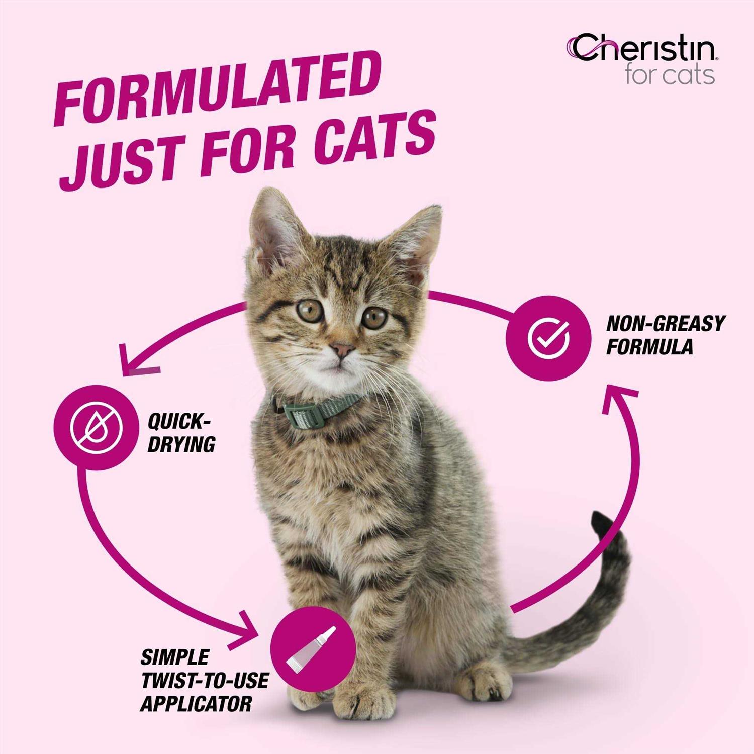Alternative view of Cheristin Flea Treatment for Cats