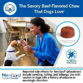 Alternative view of Nexgard Chewables