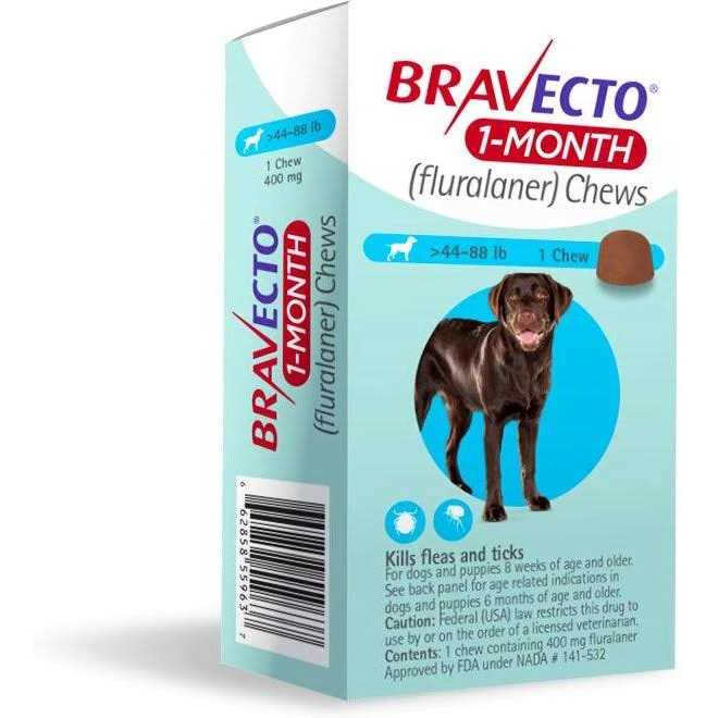 Alternative view of Bravecto 1-Month Chews for Dogs 44