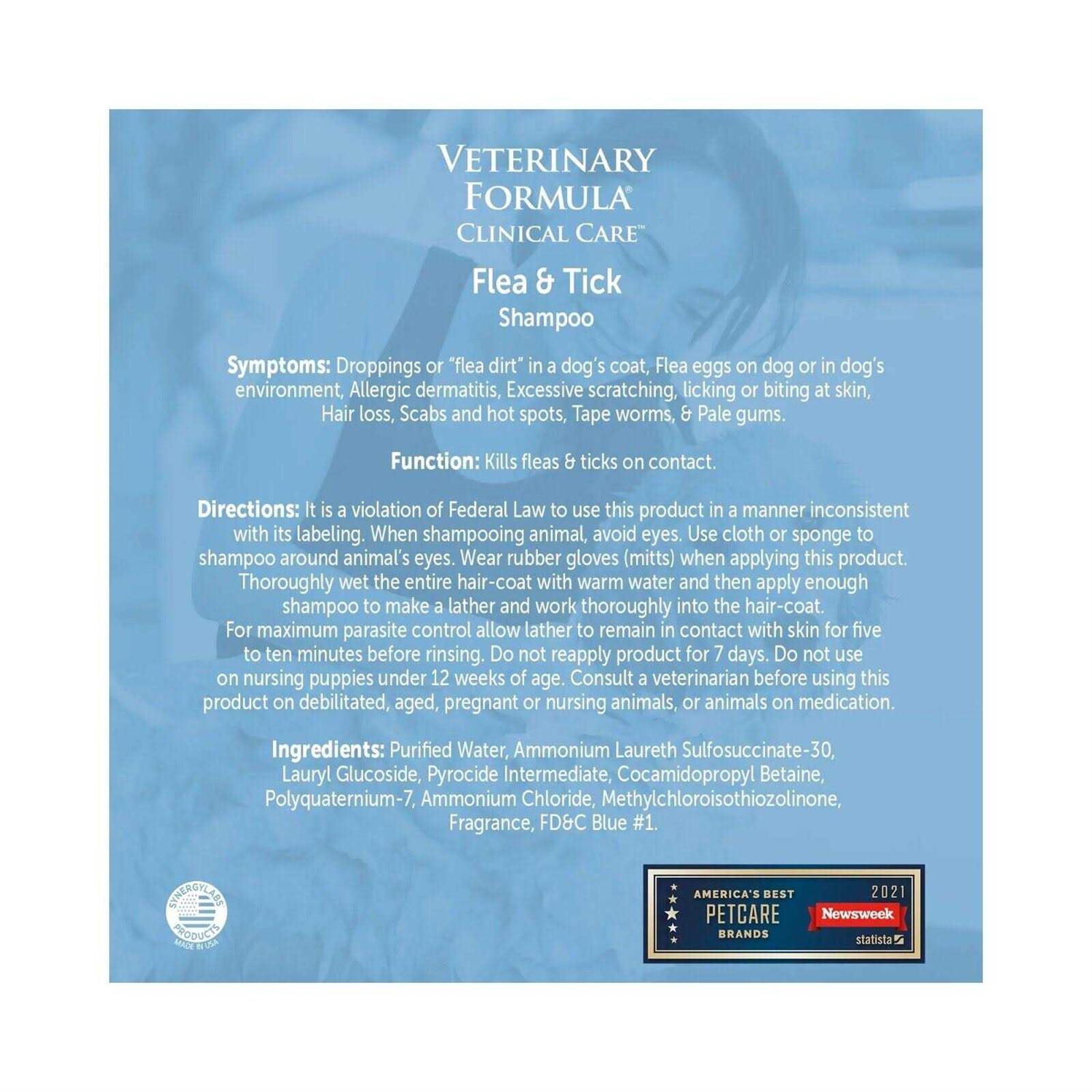 Alternative view of Veterinary Formula Clinical Care Flea and Tick Shampoo