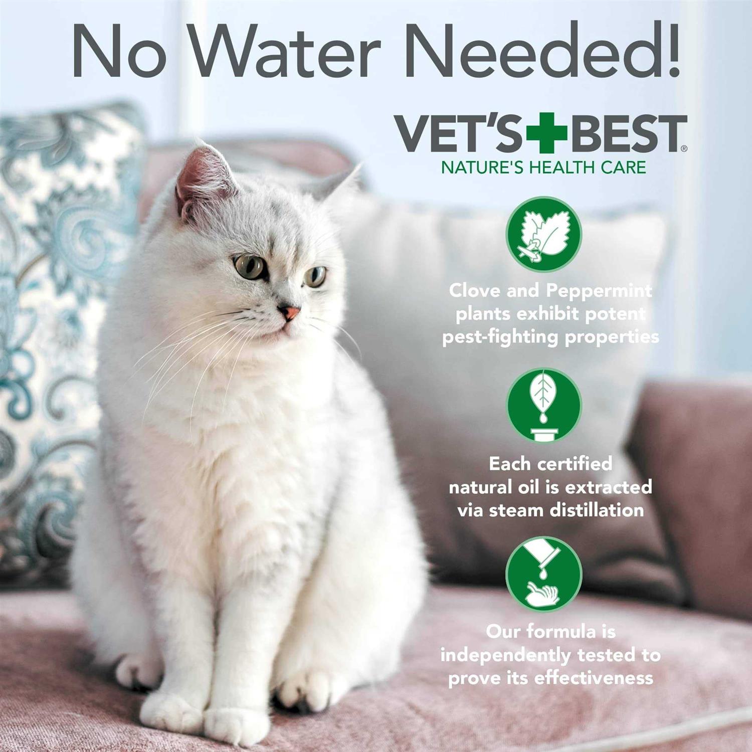 Alternative view of Vet's Best Flea & Tick Waterless Bath for Cats
