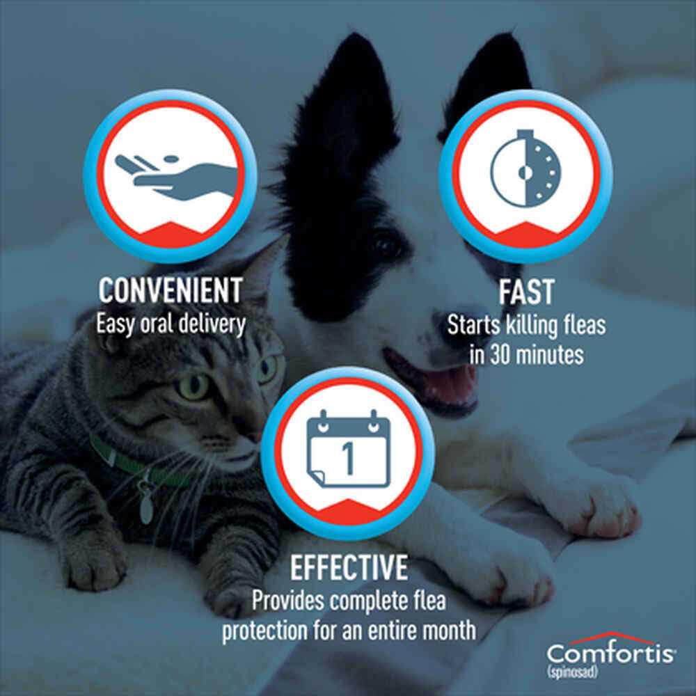 Alternative view of Comfortis Chewable Tablets for Dogs & Cats