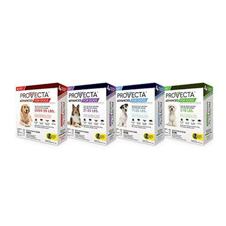 Alternative view of Provecta 4 Doses Advanced for Dogs