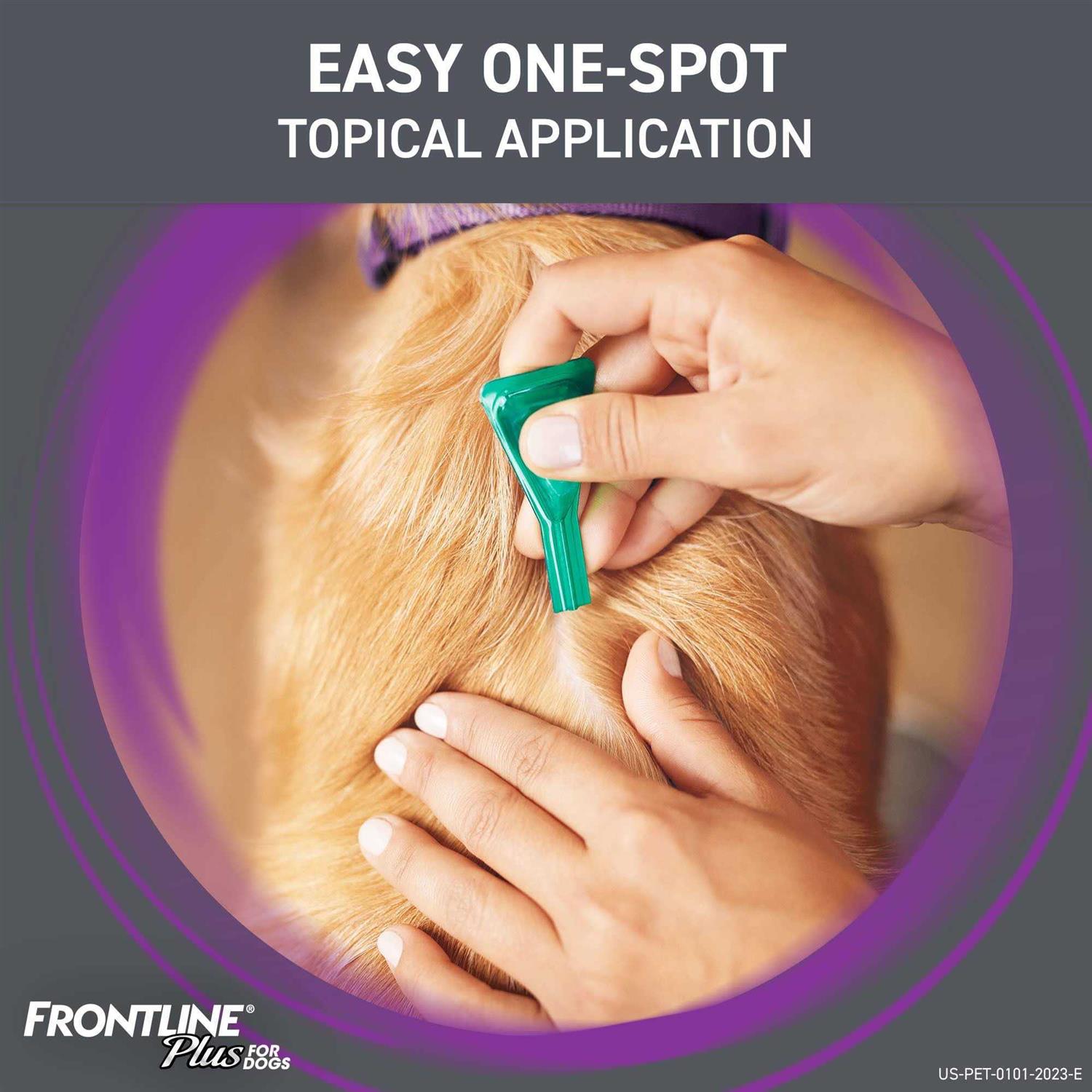 Alternative view of Frontline Plus Flea and Tick for Dogs