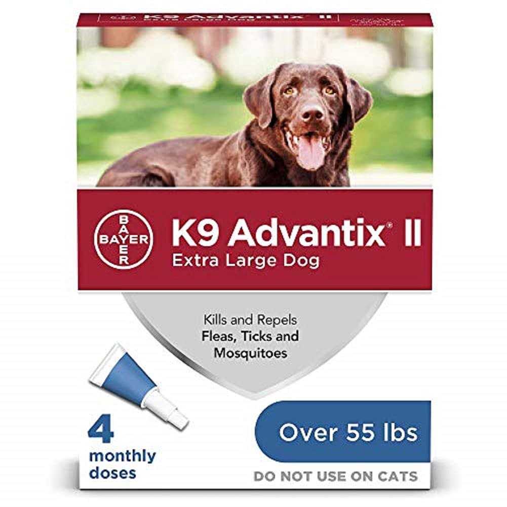 Alternative view of K9 Advantix II Vet-Recommended Flea Tick & Mosquito Prevention for XL Dogs +55 lbs