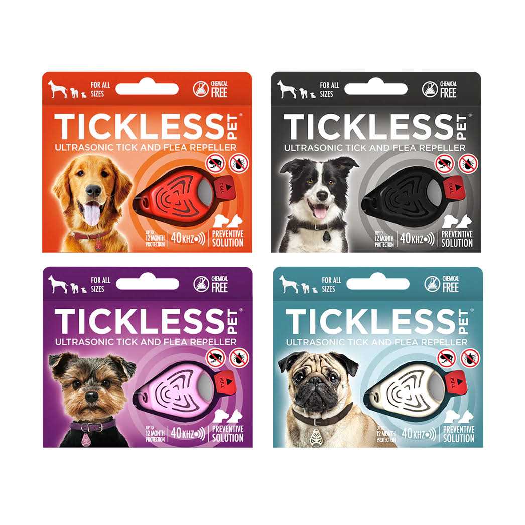 Alternative view of Tickless Pet Ultrasonic Tick and Flea Repeller Black