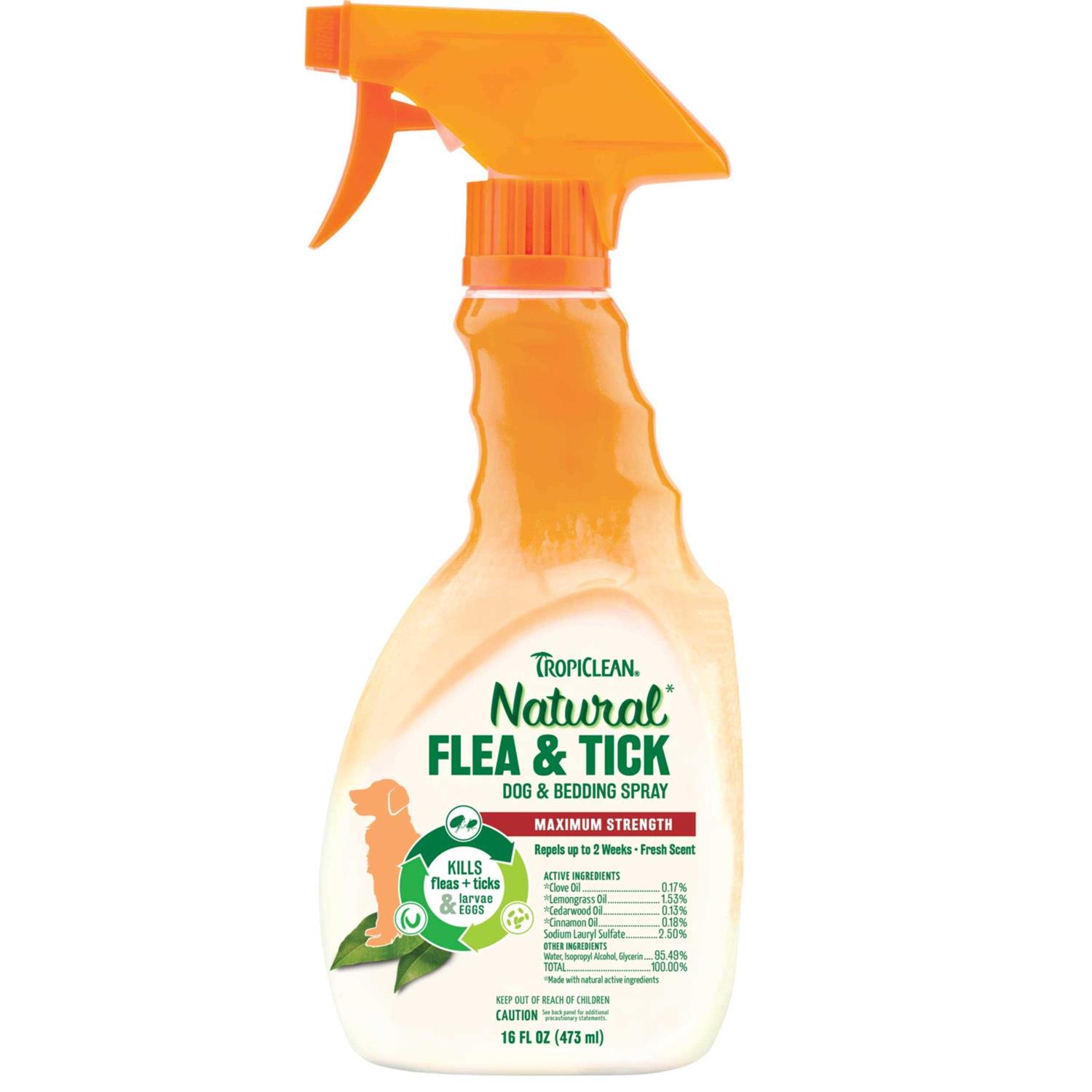 Tropiclean Natural Flea & Tick Dog & Bedding Spray