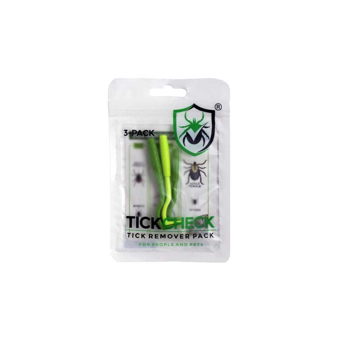 Alternative view of TickCheck Tick Remover Value 3 Pack Tick Remover Tools + Tick Identification Card