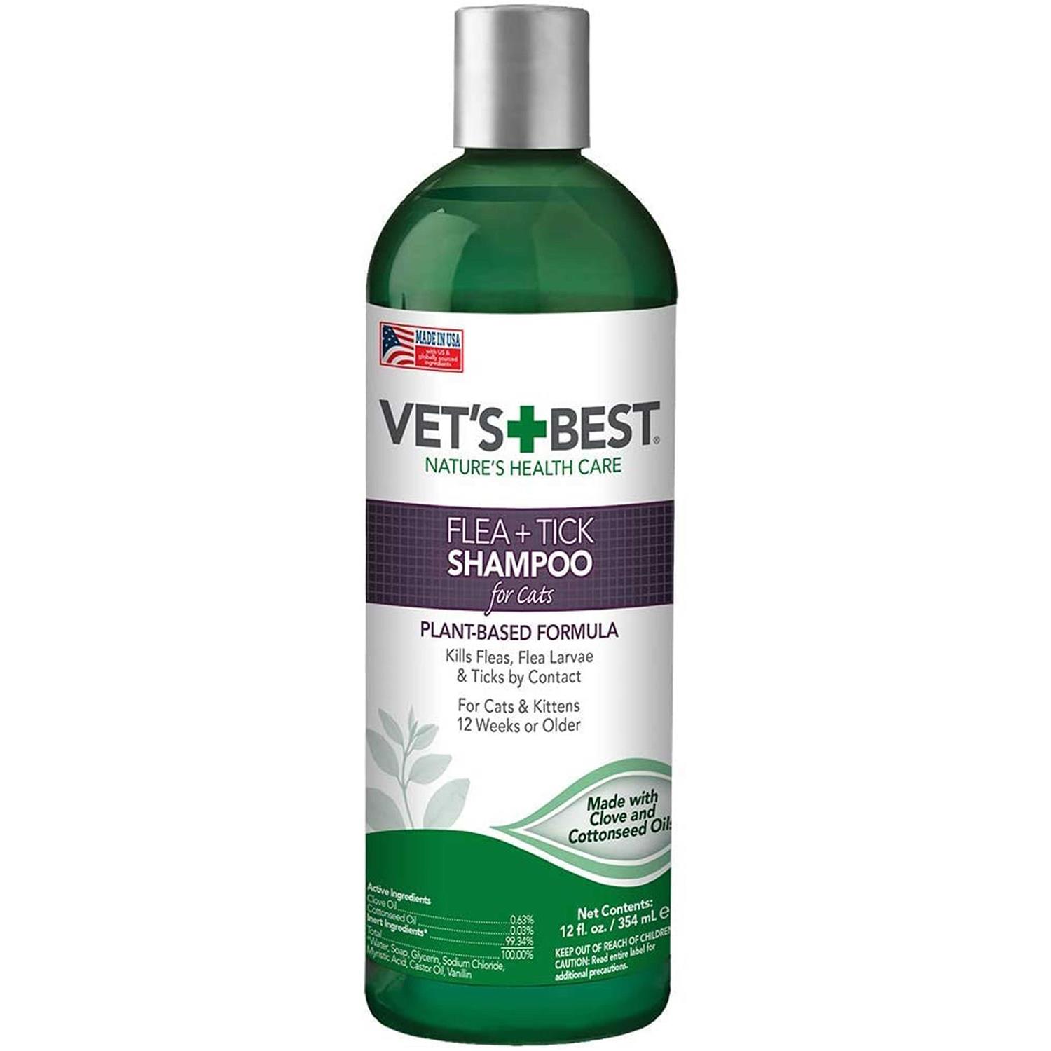 Vet's Best Flea & Tick Shampoo for Cats