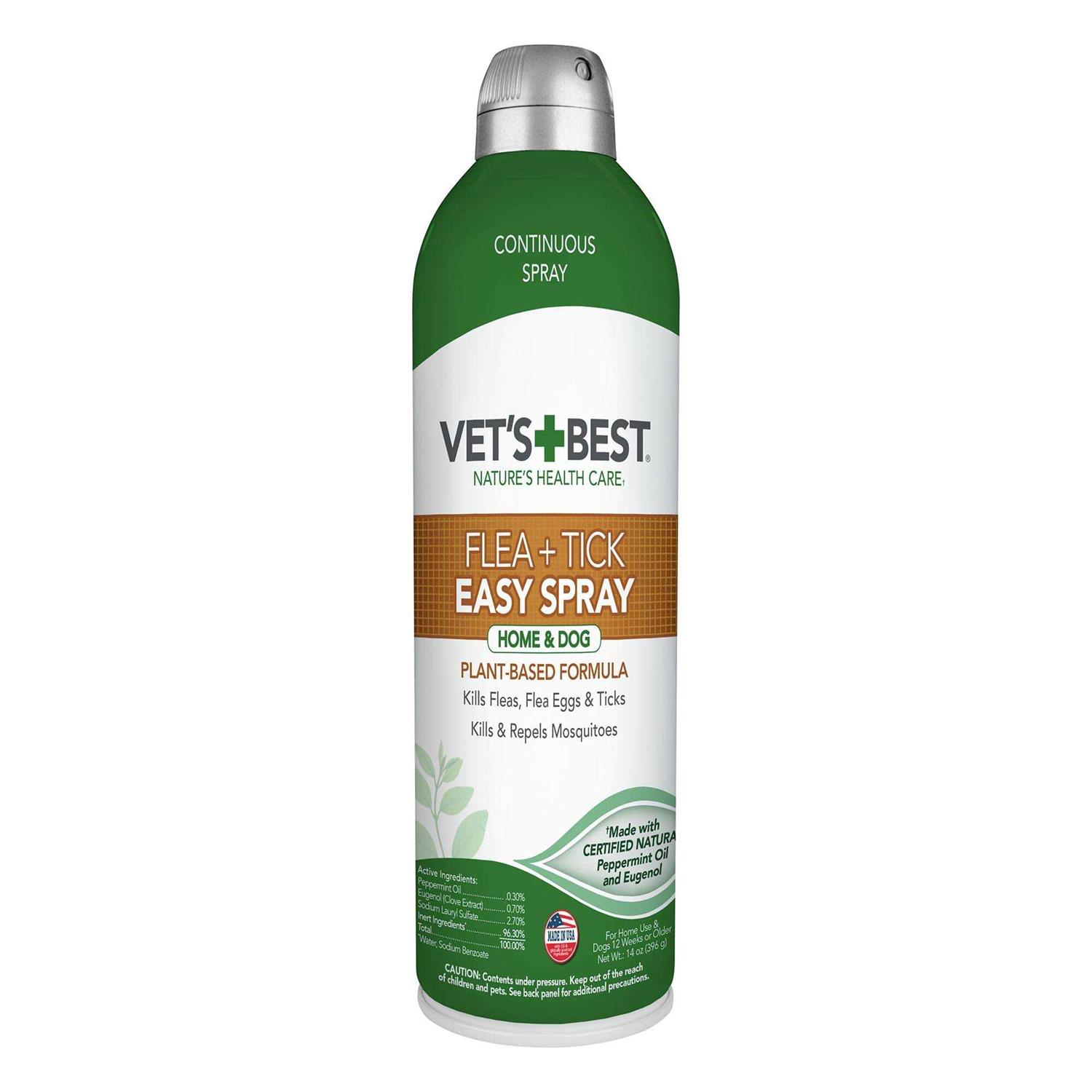 Vet's Best Flea & Tick Easy Spray for Home and Dog