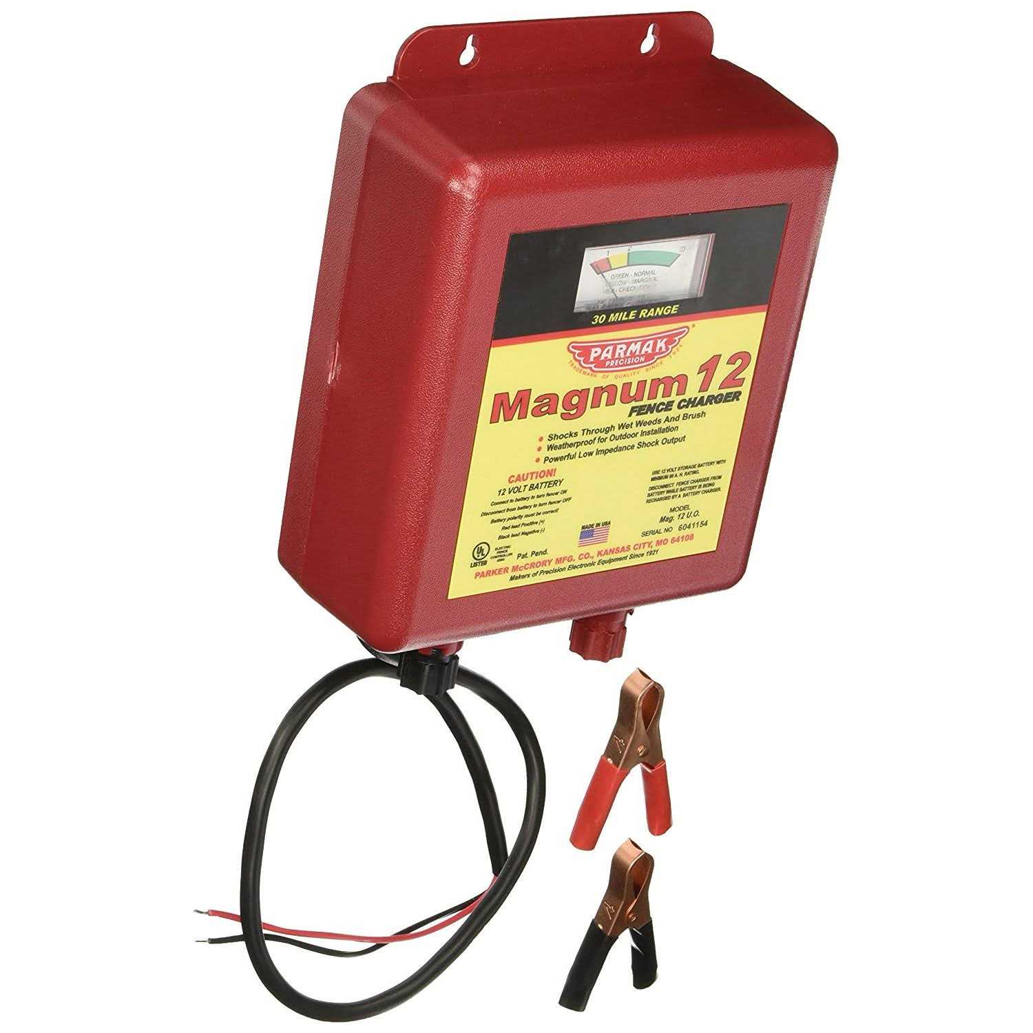 Alternative view of Parmak Electric Fence Charger