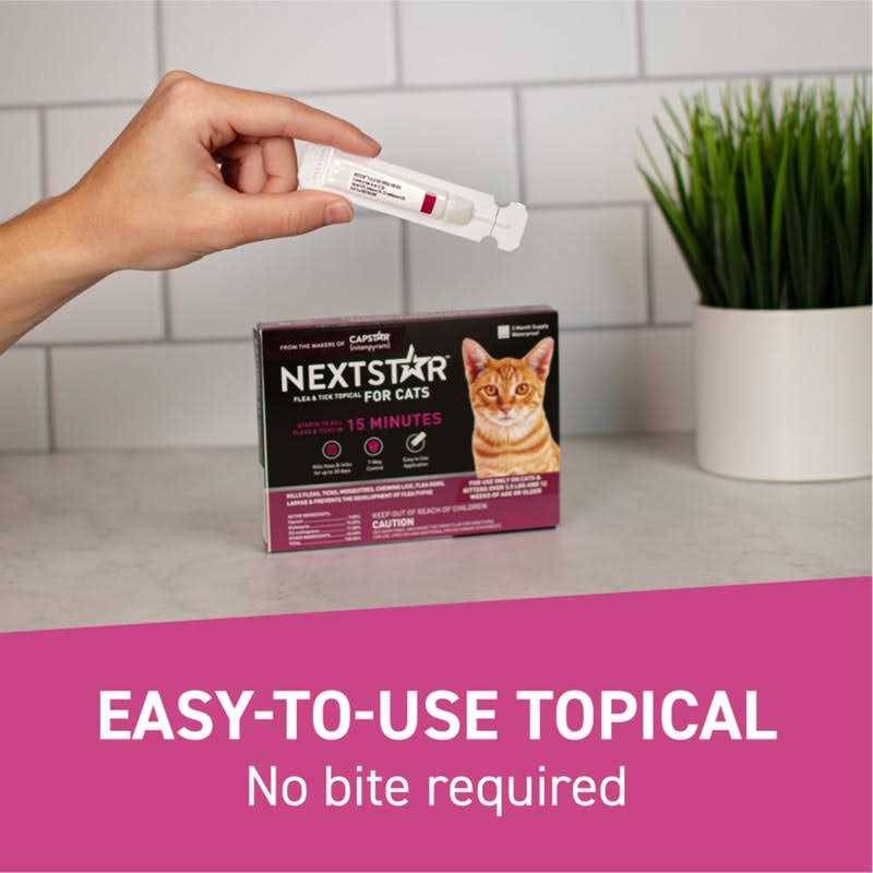 Alternative view of Nextstar Flea and Tick Topical for Cats
