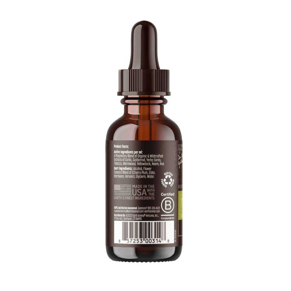 Alternative view of Earth Animal Flea & Tick Herbal Drops
