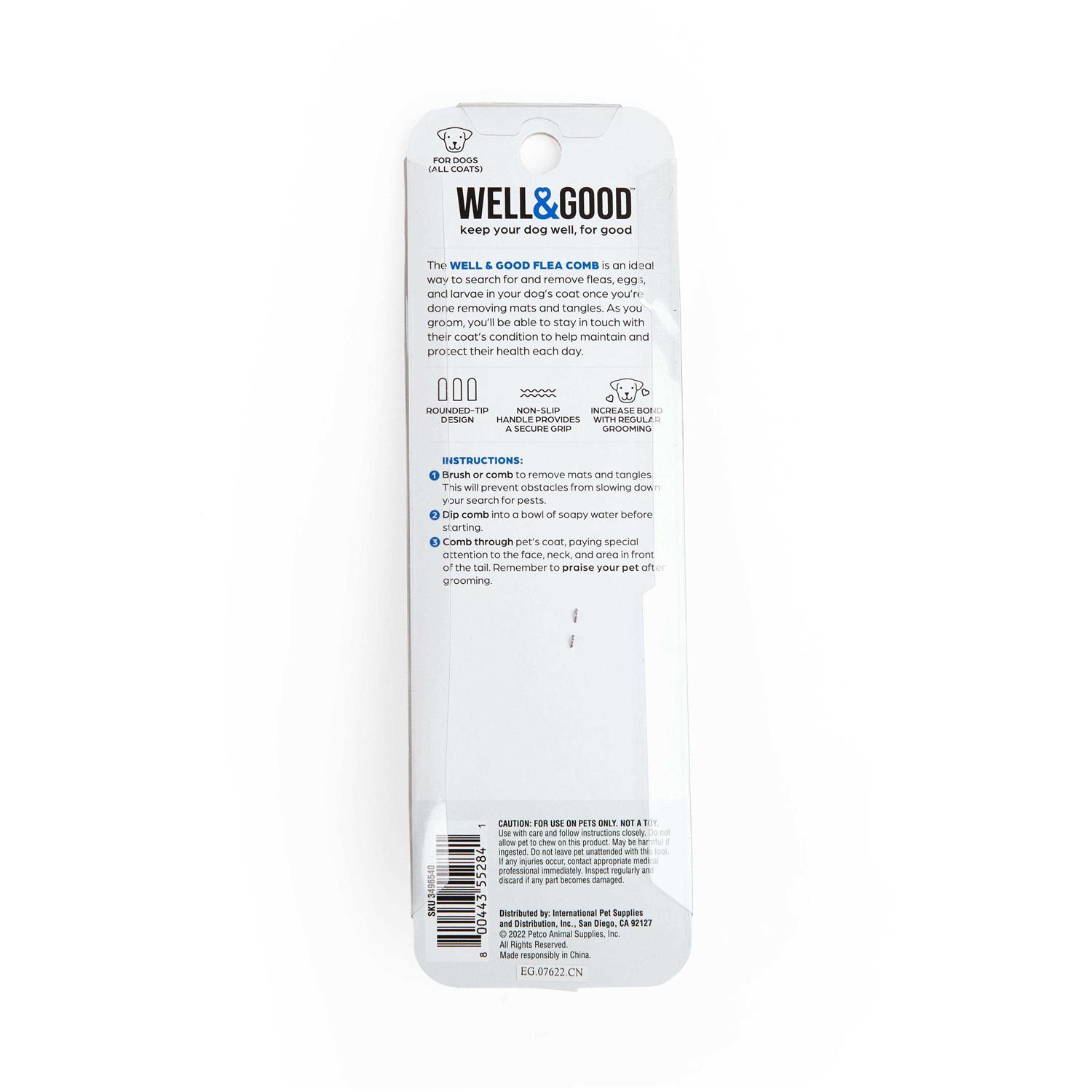 Alternative view of Well & Good Flea Dog Comb