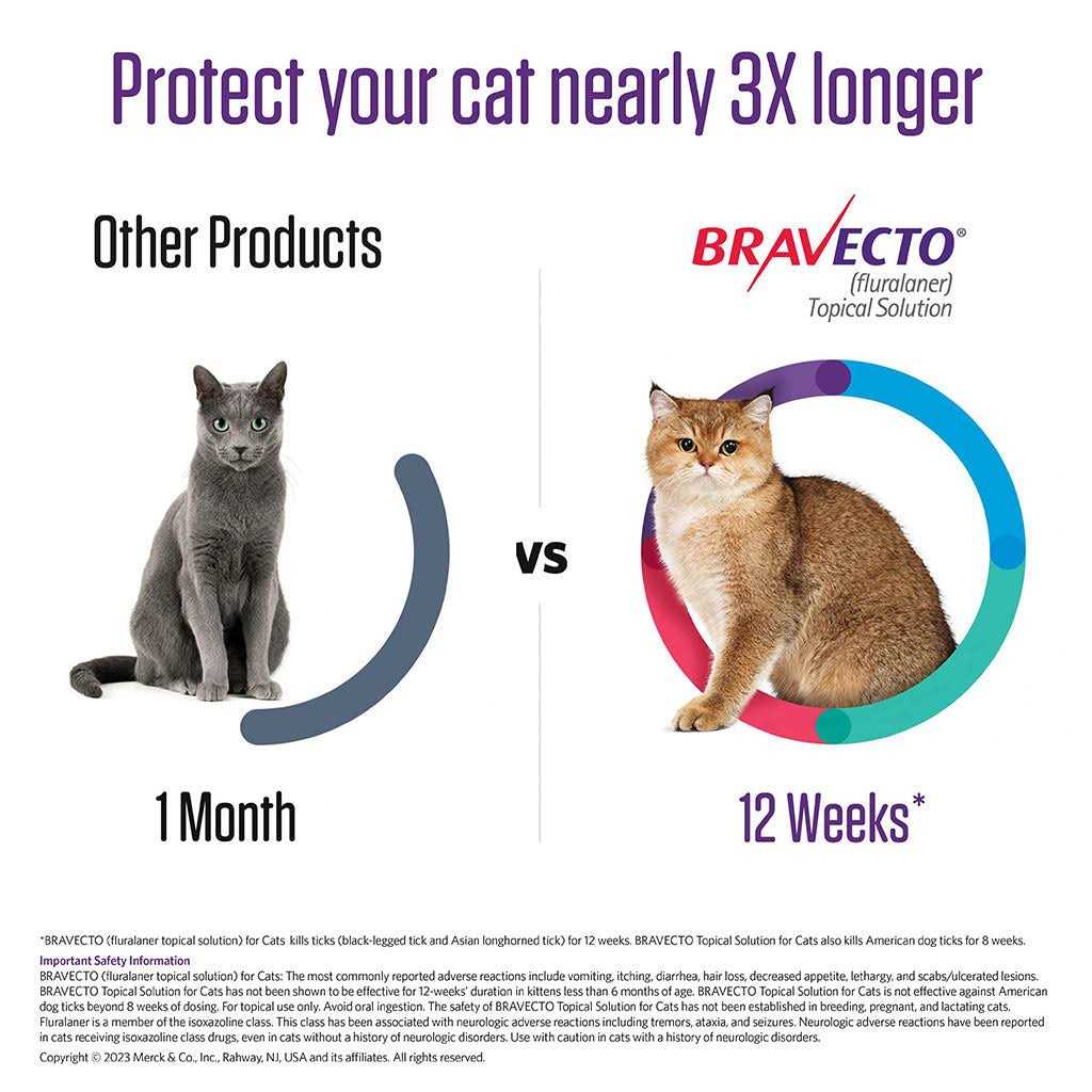 Alternative view of Bravecto Topical Solution for Cats