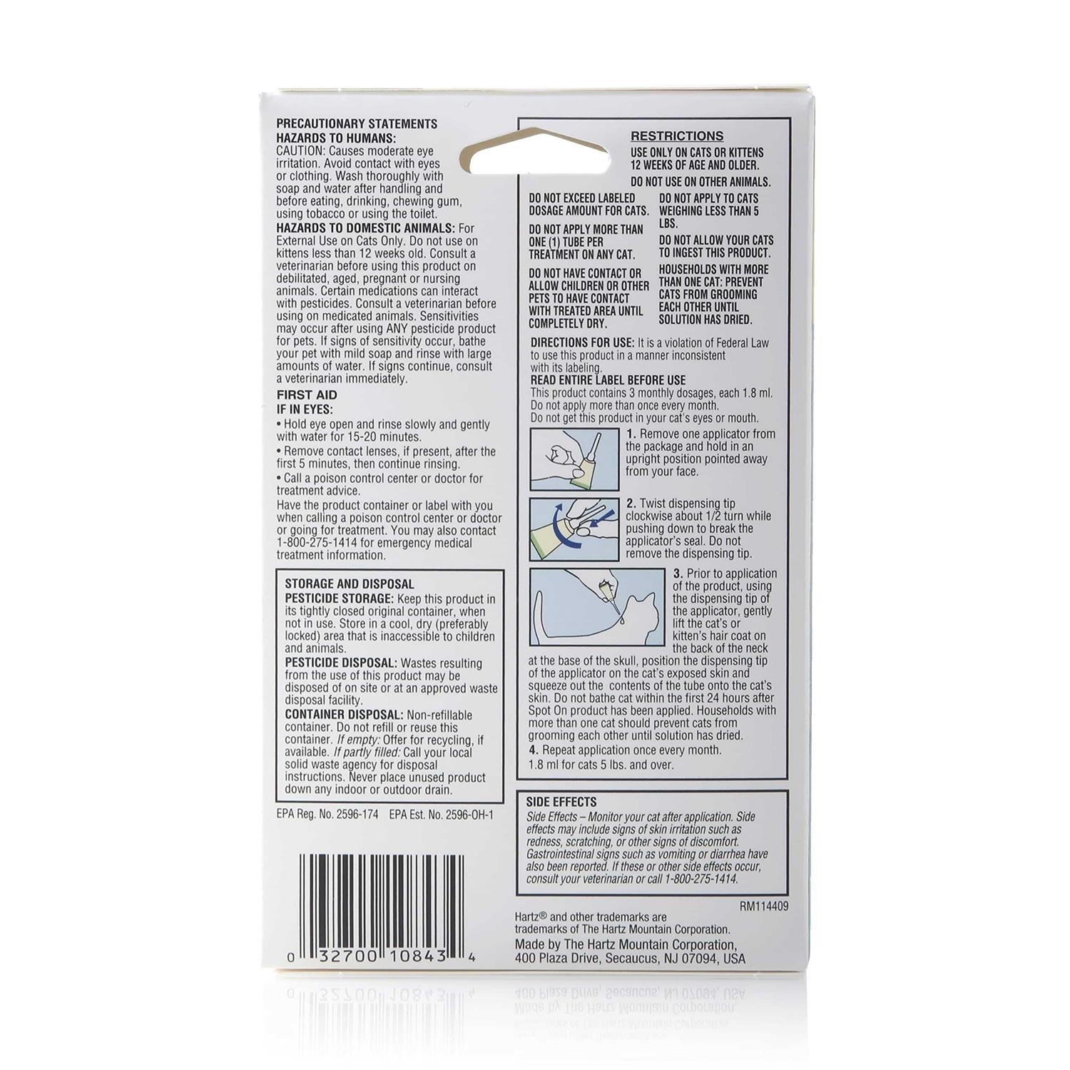 Alternative view of Hartz Ultraguard Pro Topical Flea & Tick Prevention For Cats