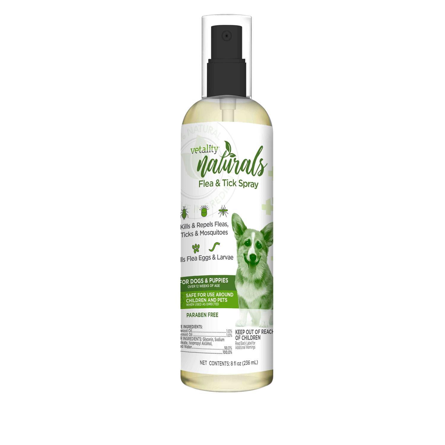 Vetality Naturals Flea & Tick Spray for Dogs