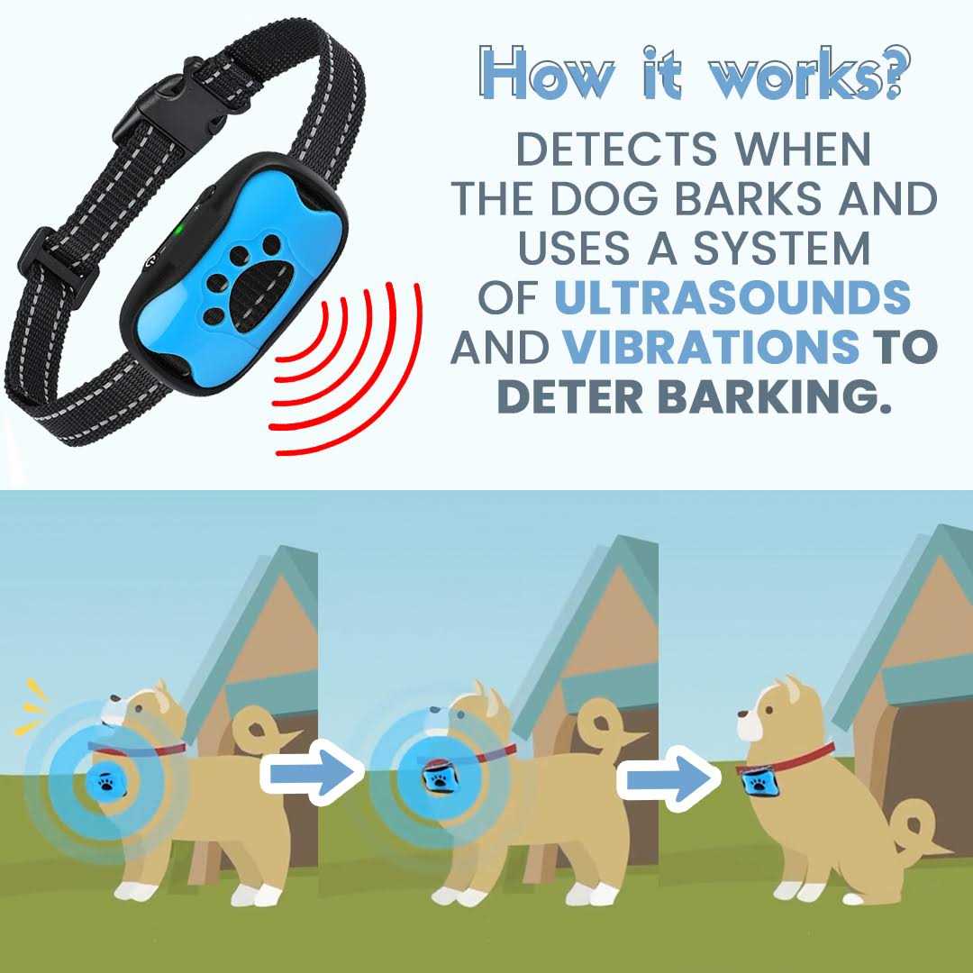 Alternative view of PupsDream UK Barkey Anti-Bark Collar Stop Bark Collars for Dogs